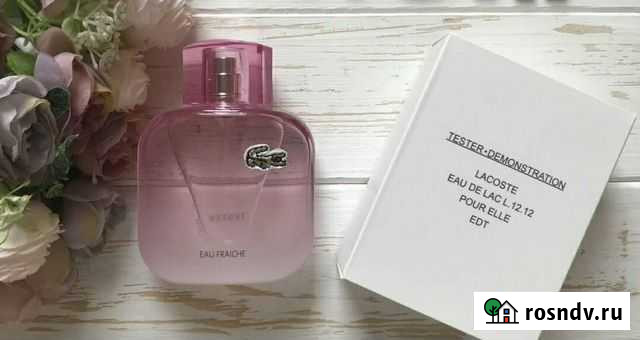Тестер Lacoste l12.12 pour elle edt Новогорный - изображение 1