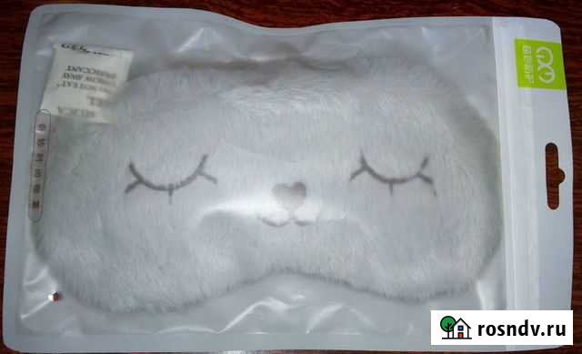 Маска для сна Котик новая Калуга - изображение 1