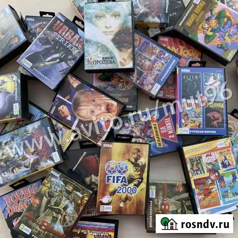 Картриджи для Sega (Сега) Нижний Тагил - изображение 1