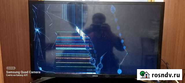 Продаю Smart TV разбита Матрица под замена матрицы Обнинск - изображение 1