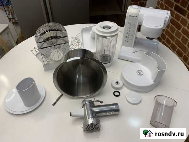 Кухонный комбайн Bosch, кухонная машина MUM 4855 Обнинск - изображение 1