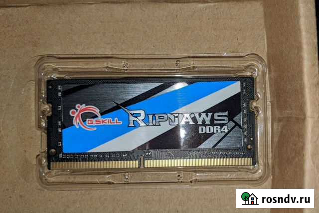 Озу RAM SO-dimm 16GB G. Skill Ripjaws DDR4 Тула - изображение 1