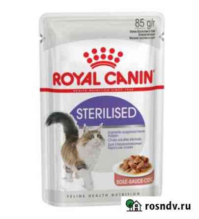 Корм влажный для кошек Royal Canin Sterilised 24шт Химки