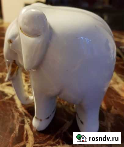 Слон, фарфор, клеймо лфз, конец 40-ых годов Зеленоградск - изображение 1