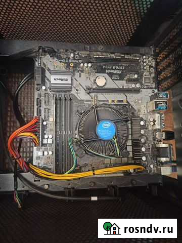 I3-8100 + asrock z370m +4gb Липецк - изображение 1