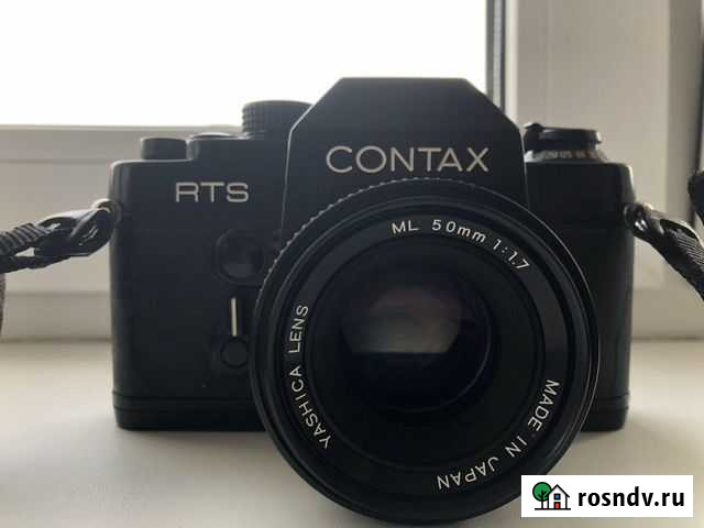 Contax RTS с обьективом yashica ml 1.7/50 Уфа - изображение 1