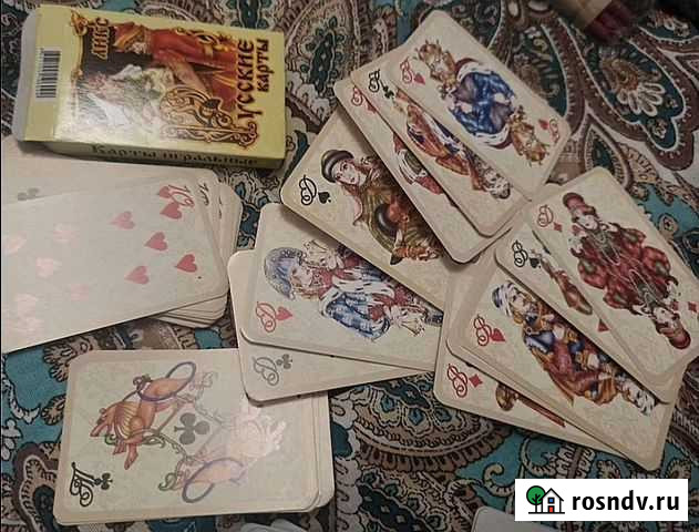 Русские карты в подарок сувенирные Воронеж - изображение 1