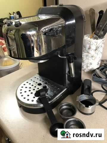 Кофемашина delonghi рожковая Выборг - изображение 1