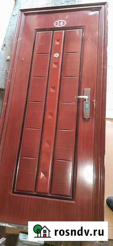 Металлическая дверь бу 860 2050 Белогорск - изображение 1