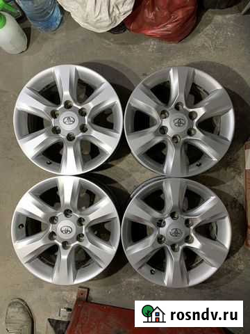 Оригинальные литые диски Toyota Prado R17 Новосибирск - изображение 1
