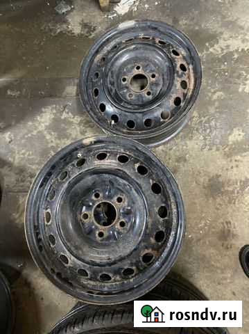 Диски штампованные r16 на kia cerato Рыбинск - изображение 1