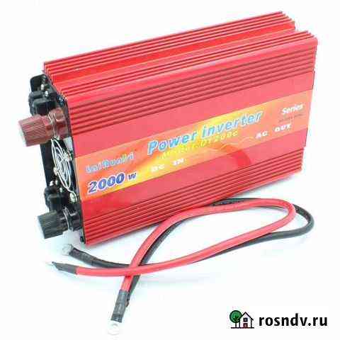 3 Инвертор LaiRun 12V-220V 2000W Владивосток