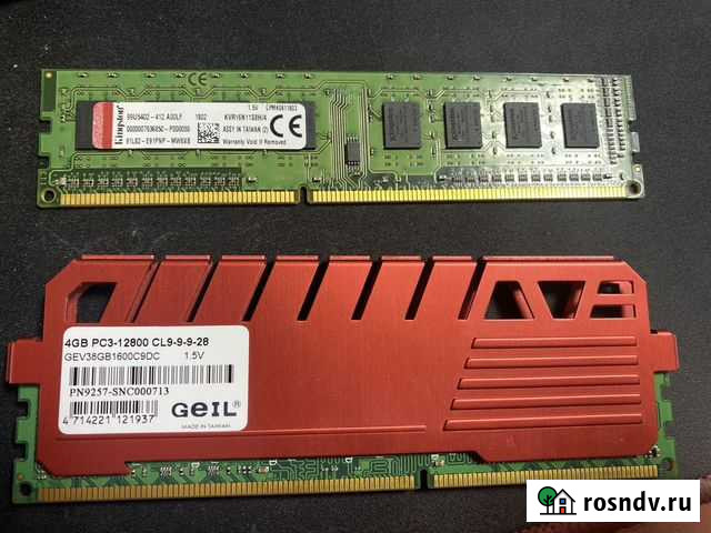 Оперативная память ddr3 4 gb Курск - изображение 1