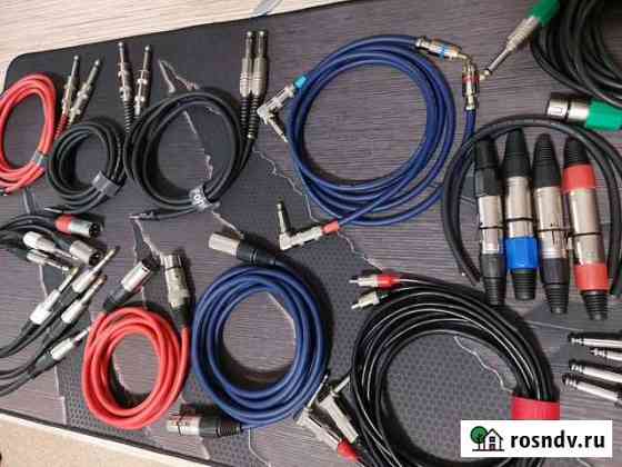 Коммутация и межблочные кабели XLR,RSA, Джек 6.3мм Воронеж