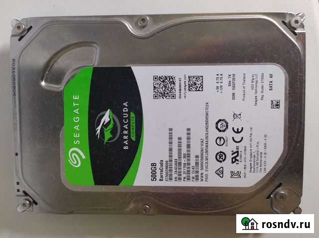 Жесткий диск 500 Гб Seagate Barracuda Омск - изображение 1