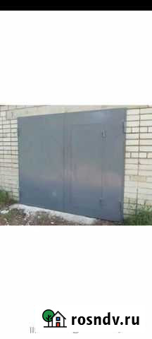 Ворота гаражные металлические бу Харп - изображение 1