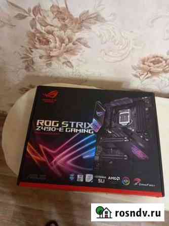 Материнская плата Asus z 490 e gaming Рязань