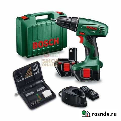Аккумуляторная дрель шуруповерт bosch psr 12 Разумное - изображение 1