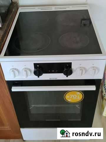 Плита электрическая стеклокерамика бу Яблоновский - изображение 1