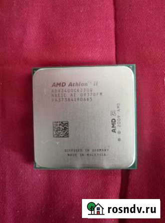 Процессор AMD Athlon II X2 240 AM2+ AM3 2.8 Ghz Барнаул - изображение 1