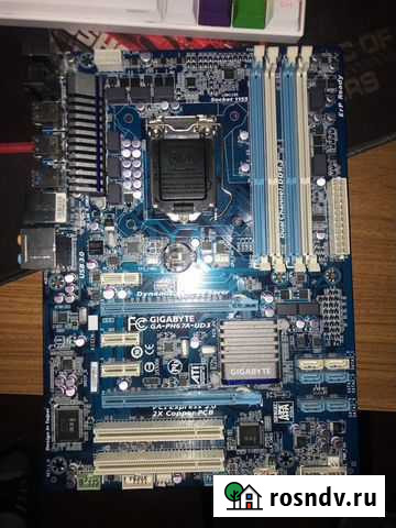 Материнская плата Gigabyte GA-PH67A-UD3 (на з.ч.) Екатеринбург - изображение 1