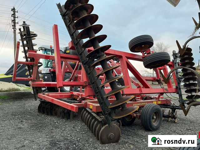 Дисковая борона sunflower 1434 Нижний Кисляй - изображение 1