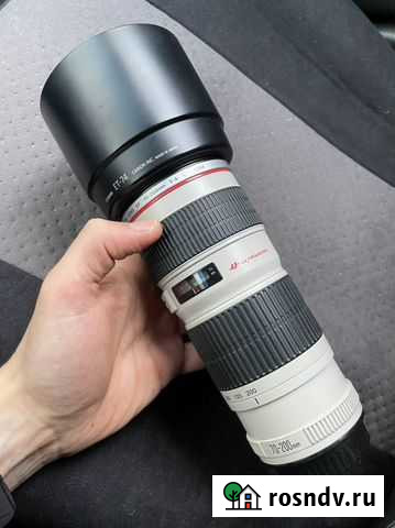 Объектив canon 70-200 в идеале Псков - изображение 1