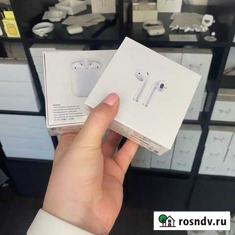Наушники apple airpods 2 новые Калуга - изображение 1