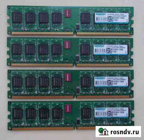 Ddr2 (2x1Gb), ddr3 (2Gb, 2x2Gb) Омск