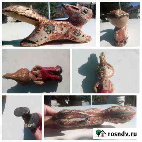 Резиновые игрушки-пищалки СССР Старая резина Нижний Новгород