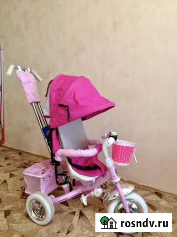 Детский велосипед с родительской ручкой Балашиха - изображение 1