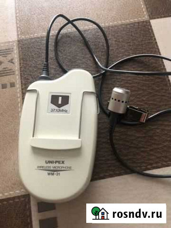 Петличный беспроводной микрофон UNI-PEX WM-31/к Мурманск - изображение 1