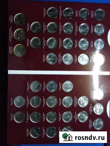 Капсульный альбом аlbonumismatico + 40 монет Кострома - изображение 1