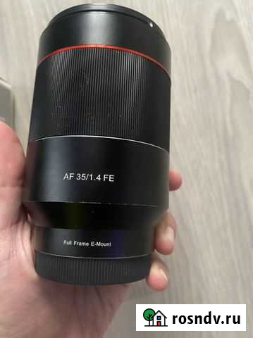 Samyang 35mm F1.4 Sony FE Новосибирск - изображение 1