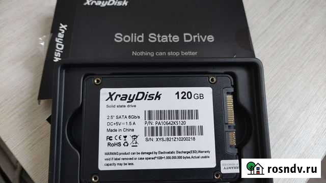 Ssd 120gb новый Каменск-Шахтинский - изображение 1