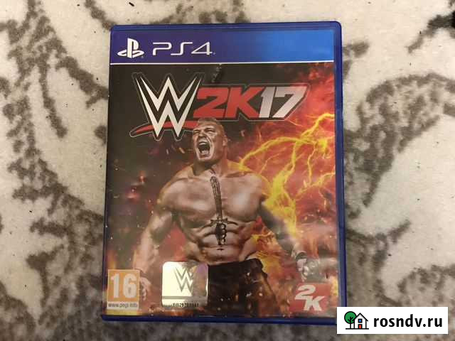 Игра для приставки wwe2k 17 Сыктывкар - изображение 1
