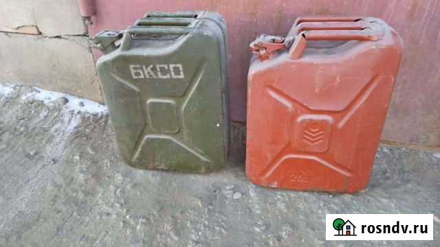 Канистры металлические 20 литров Иркутск - изображение 1