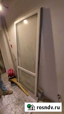 Дверь пластиковая балконная Оренбург - изображение 1