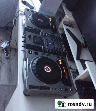 Pioneer DJ CDJ-800+Denon DN-X300+Sennheiser HD 206 Омск - изображение 1