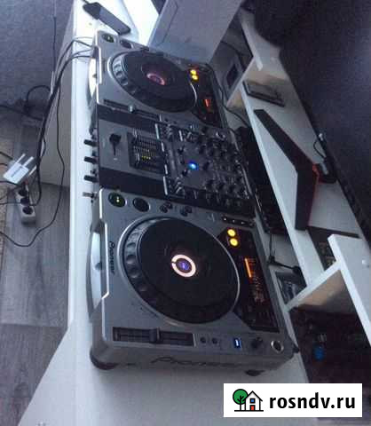 Pioneer DJ CDJ-800+Denon DN-X300+Sennheiser HD 206 Омск - изображение 1