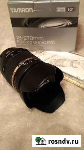 Объектив Tamron 18-270мм F/3.5-6.3 Di II VC Нижний Новгород - изображение 1
