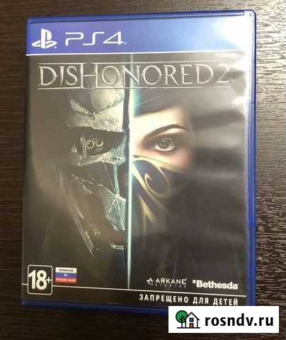 Dishonored 2 ps4 Раменское - изображение 1