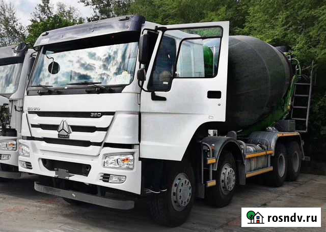 Автобетоносмеситель Howo V12 8х4 с бочкой Cimc Кемерово - изображение 1