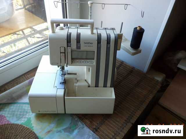 Оверлок пятиниточный Brother - lock 9800 LD Новосибирск - изображение 1