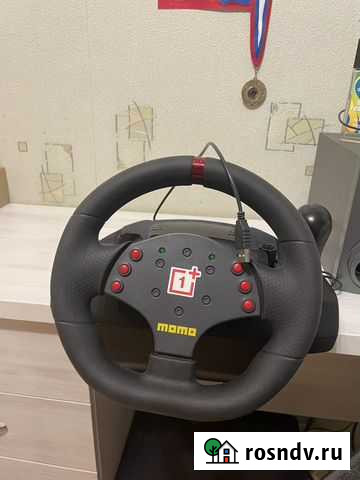 Руль logitech momo Пермь - изображение 1