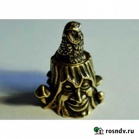 Статуэтка из латуни Наперсток с совой Симферополь - изображение 1