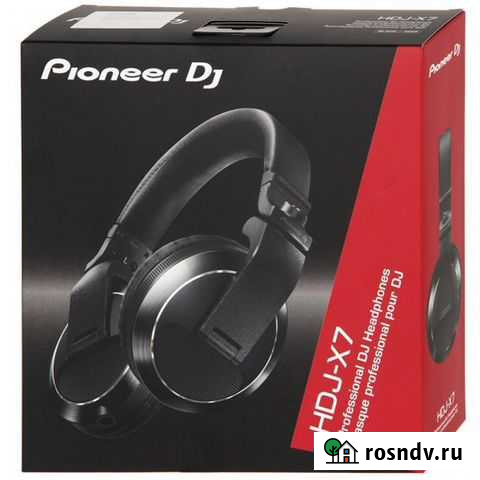 Профессиональные наушники Pioneer DJ-HDJ-X7-K Таганрог - изображение 1