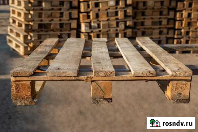 Поддон деревянный облегченный сорт 2 Щербинка - изображение 1