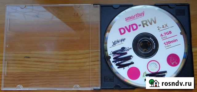 Продаю перезаписываемые б/У DVD RW Омск - изображение 1