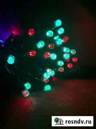 Уличная Гирлянда 100LED Цветная 10м Нижний Новгород
